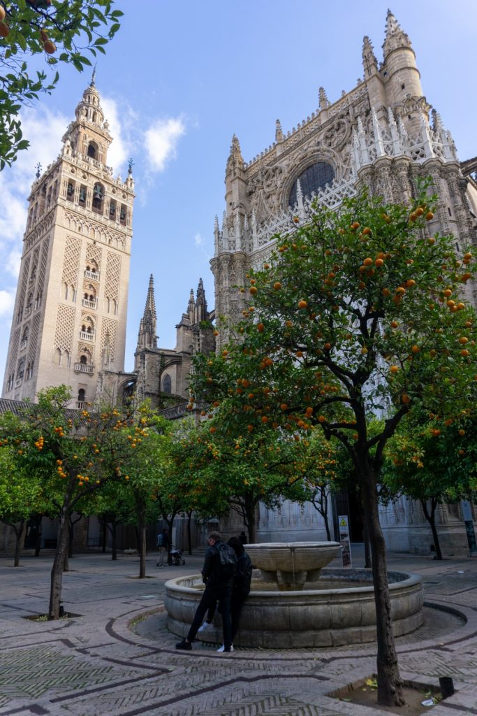 The cathedral of Seville